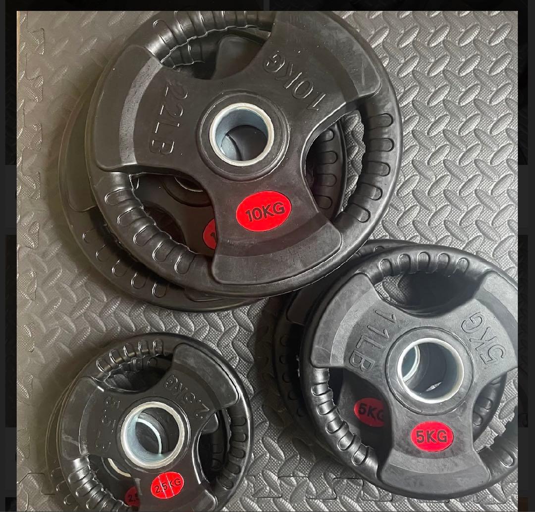 バーベルプレート［10kg×2  5kg×2  2.5kg×2］