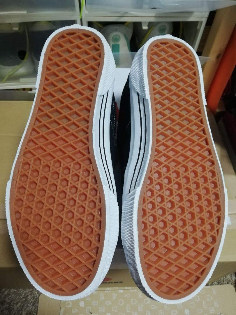 スケートボード SUPREME X VANS \"FUCK EM!\" BLACK 24.0CM