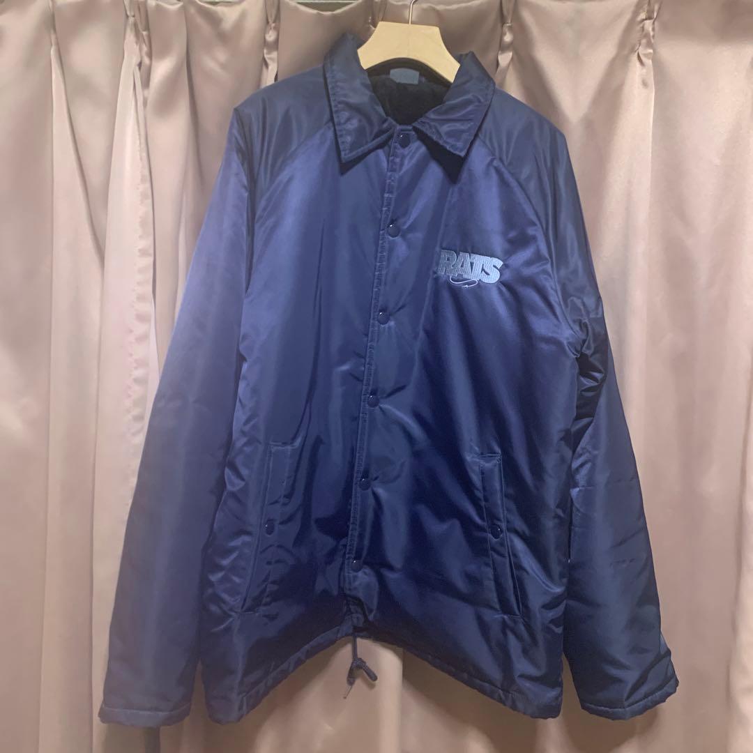 RATS 】即完！美品！ボアコーチジャケット ロゴ刺繍 Mサイズ - メルカリ