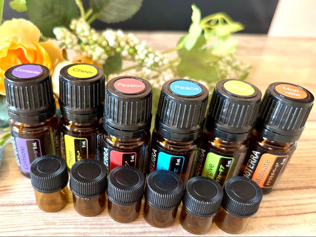 お試し】doTERRA ドテラ/感情のオイル 6種全セット - メルカリ