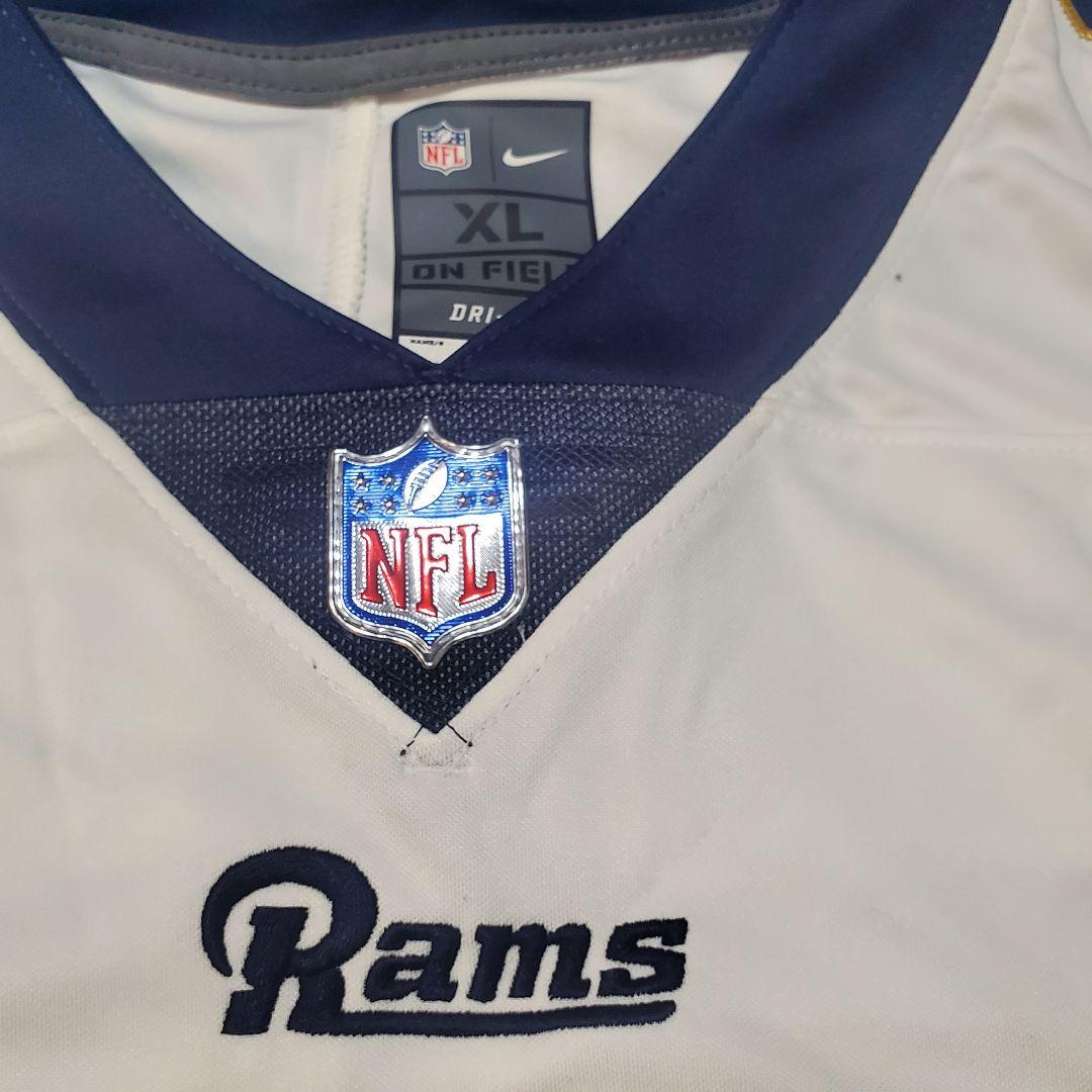 新品 ナイキ NFL 定価120ドル ロサンゼルス・ラムズ ユニフォーム XL