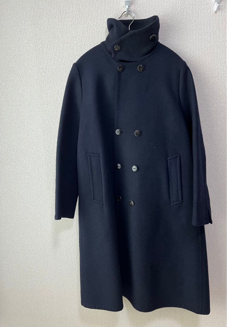 45rpm メリノ二重織フレアコート 45R ミナペルホネン 井上保美着用 井上保