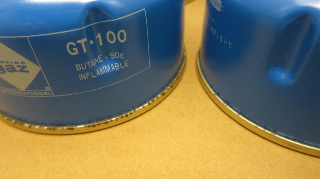 希少品 キャンピングガス トロッター型ミニガスコンロ GT-100ガス缶6個付