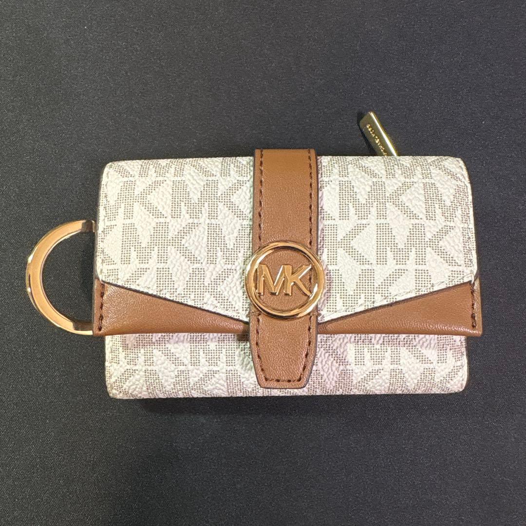 MICHAEL KORS ロゴ入りキーケース マイケルコース MK トリガー キーフォブ ボックス 国内発送 (Michael