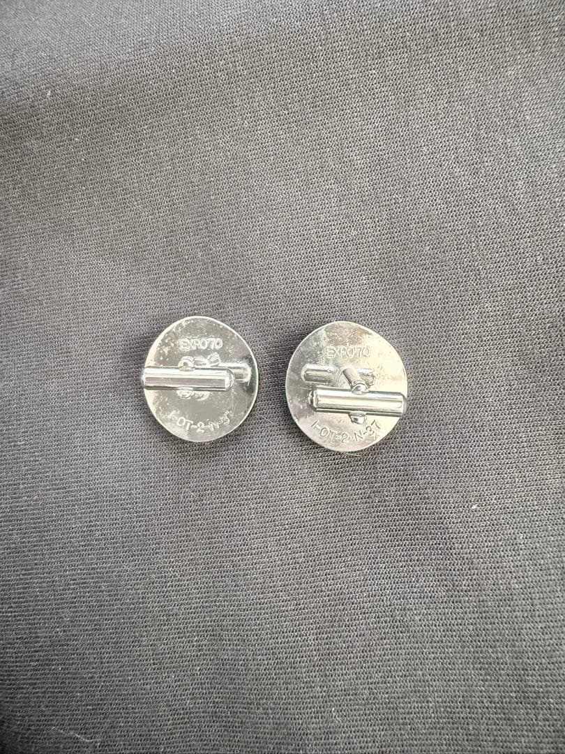 レア☆】大阪万博EXPO70太陽の塔 カフスボタン・ネクタイピン 岡本太郎