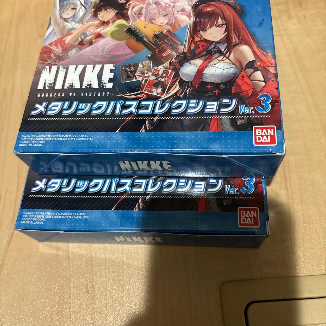 NIKKE メタリックパスコレクション Ver.3 2BOX セット - メルカリ