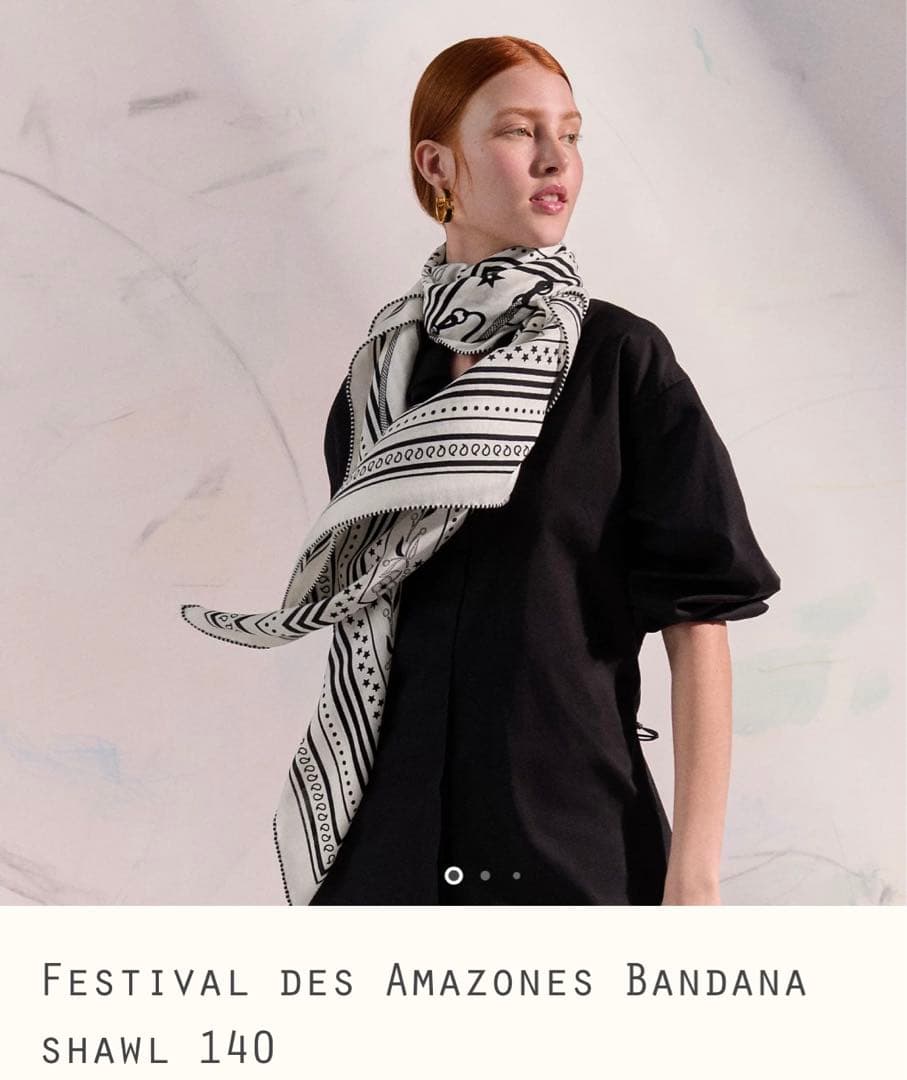 新品未使用】エルメス2025SSカシシル HERMES 《アマゾンの祭典