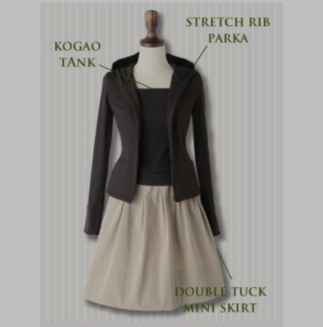 ★美品★FOXEY/フォクシータンクトップ 小顔タンク ストレッチリブ38 コメ兵｜フォクシー FOXEY SUMMER DROP 42190 タンクトップ｜FOXEY