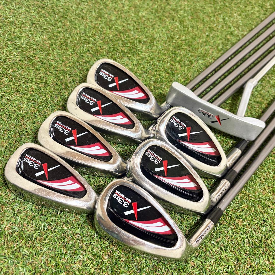 レフティ｜初心者おすすめ Couger ゴルフクラブセット 12本