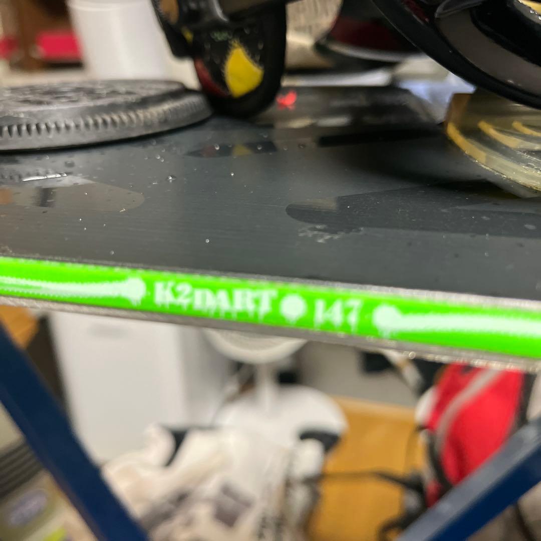 K2ダート147cm フラックスMサイズ　ヘッドブーツ24.5〜25.5cm