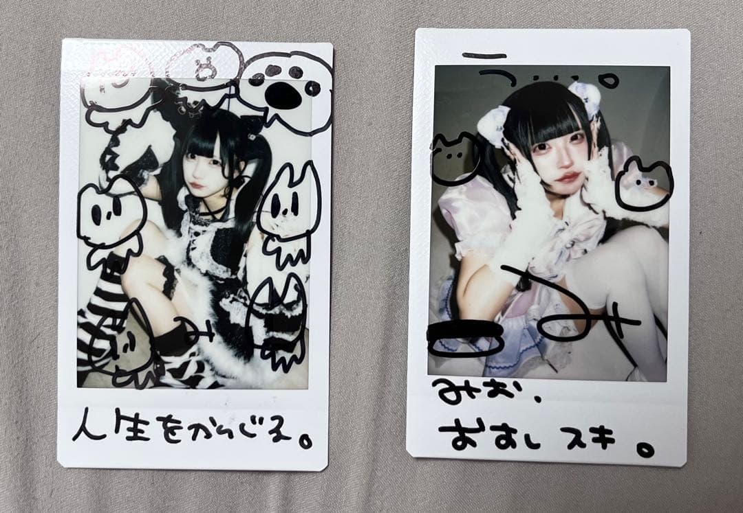 みうみお 神楽みお チェキ 2枚セット - メルカリ