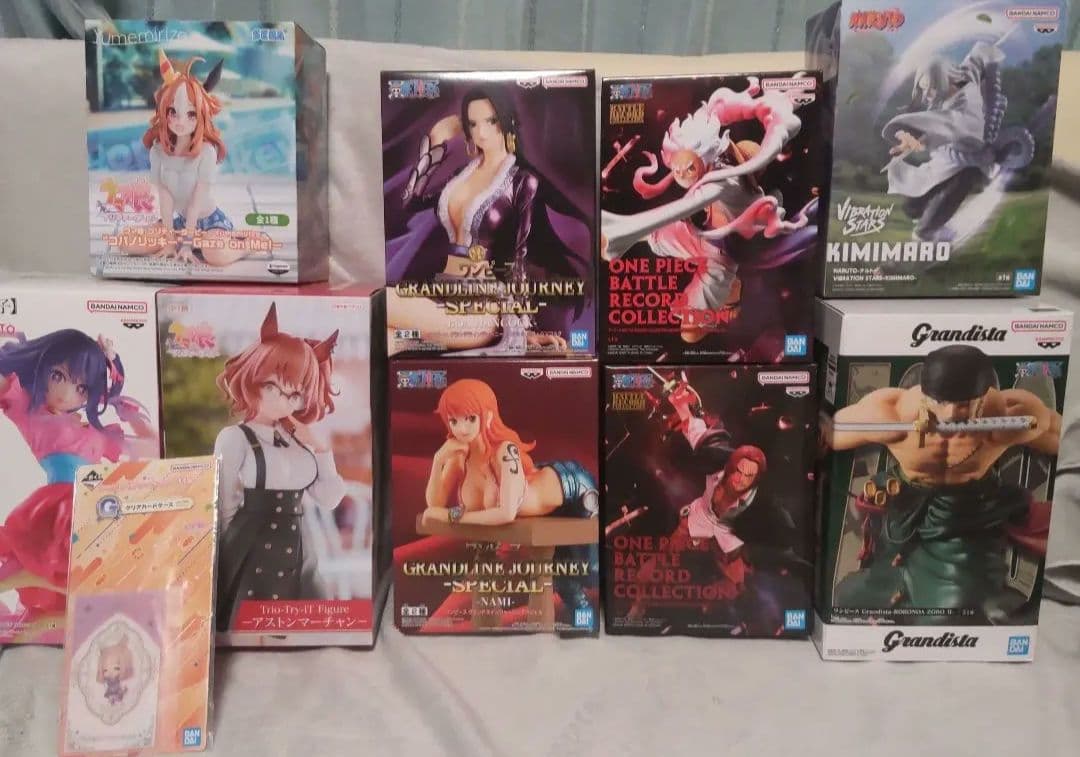 新品未開封 最新 プライズフィギュア まとめ売り 9個 &おまけ プライズフィギュアまとめ売り。③ フィギュアまとめ売り18個セット