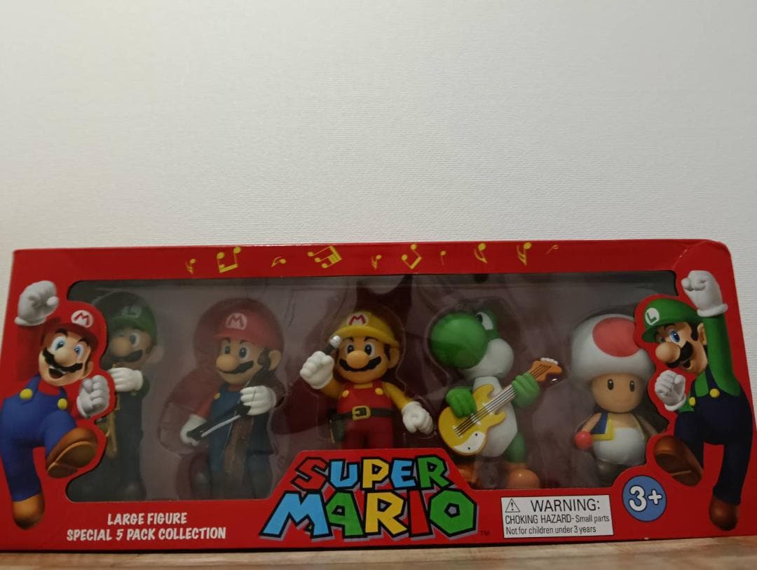【新品未開封品】スーパーマリオ 大型フィギュア 5パックコレクション ヨッシー 新品未開封品】スーパーマリオ 大型フィギュア 5パックコレクション