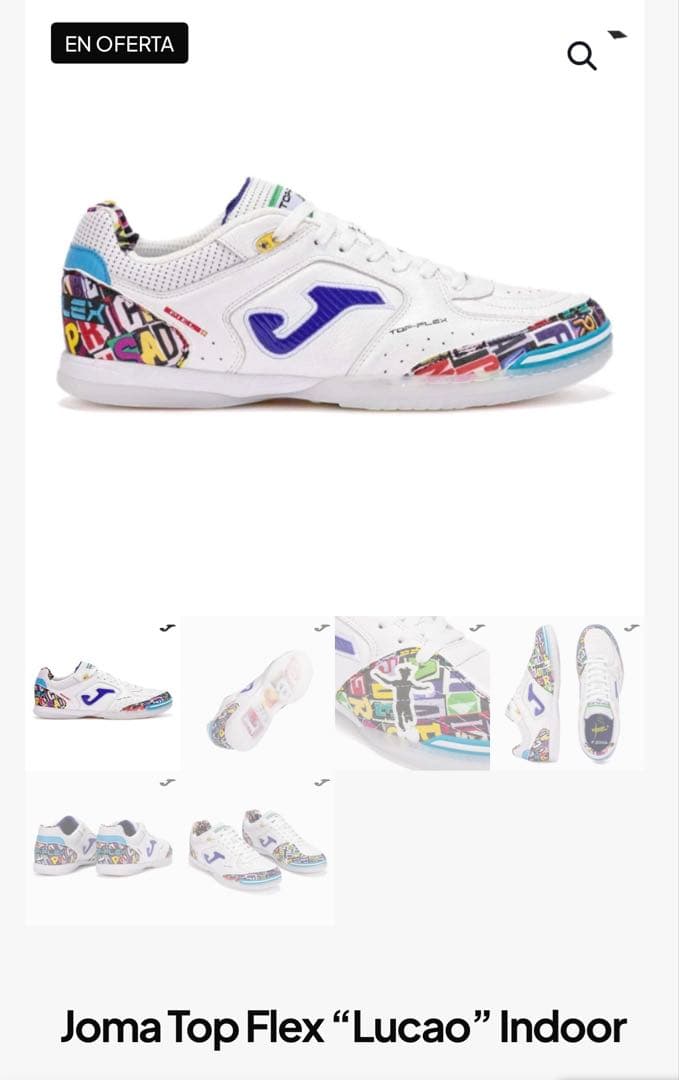 【海外限定品】Joma TOP-FLEX ルカオ　26.0cm