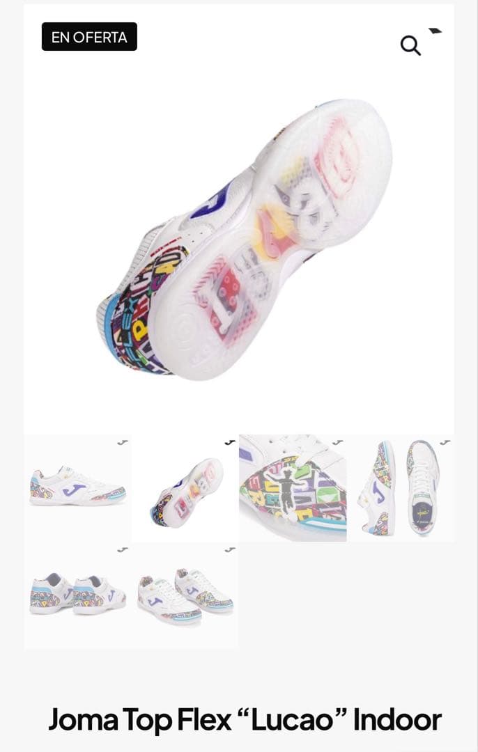 【海外限定品】Joma TOP-FLEX ルカオ　26.0cm