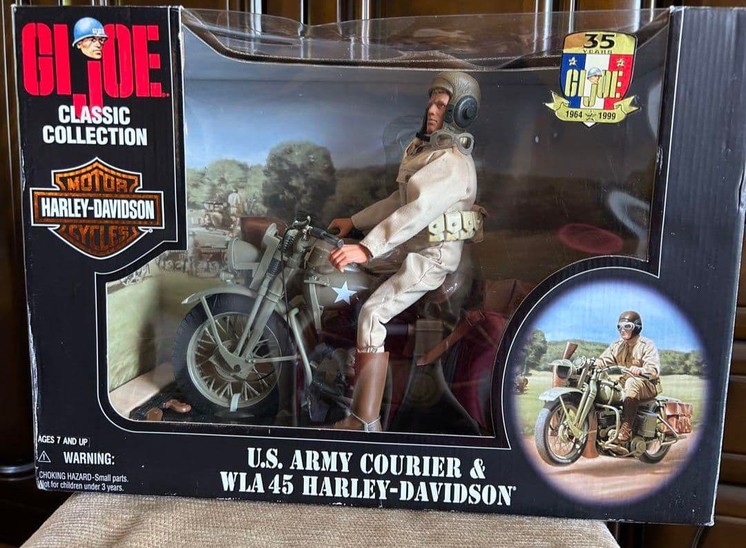 【最終値下げ】GI ジョーフィギュア& Harley-Davidson Amazon.co.jp: GI Joe US ARMY 45 Harley Davidson : おもちゃ