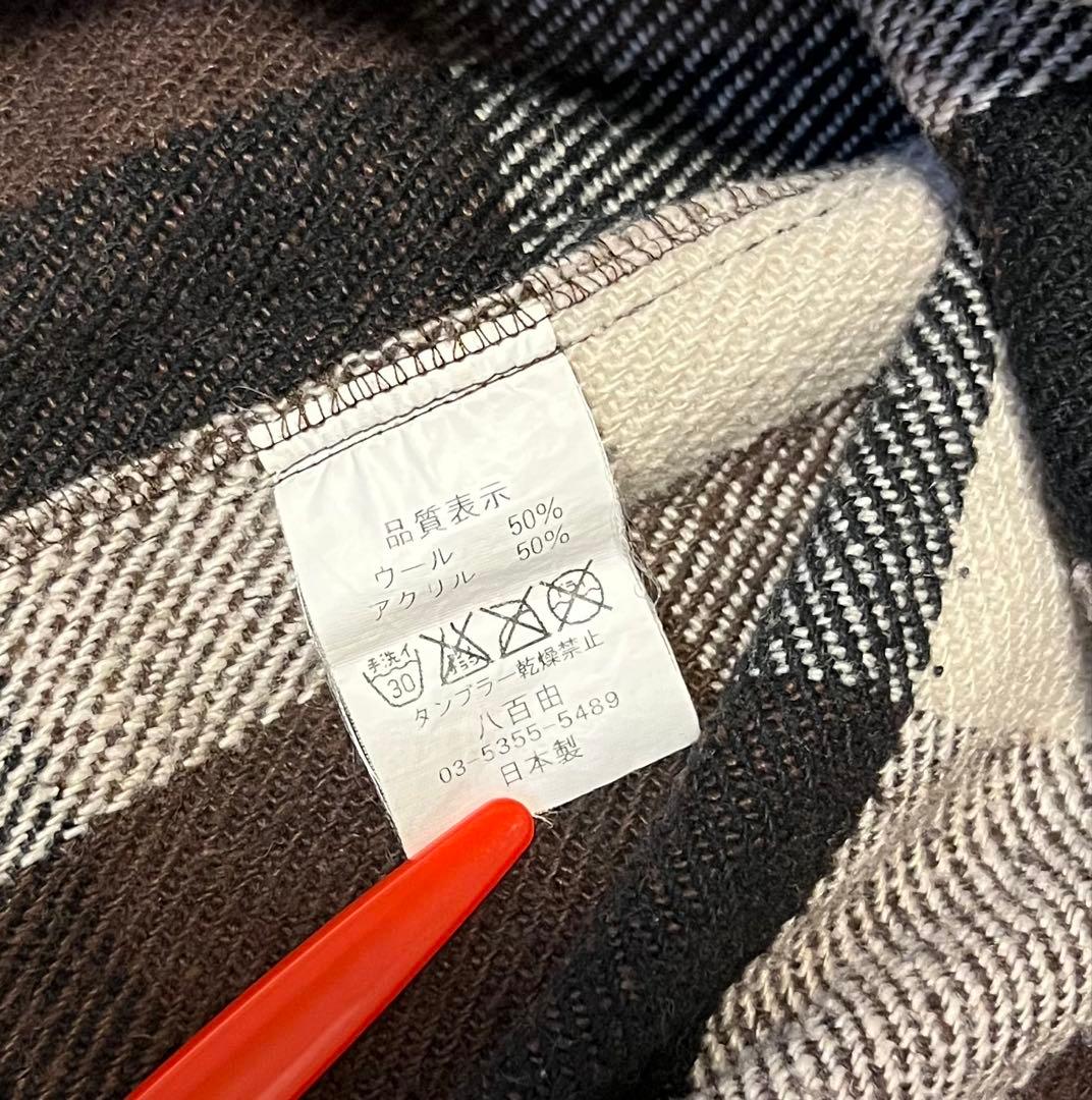 ア*ン様 グリーンクロージング green clothing ウールシャツ