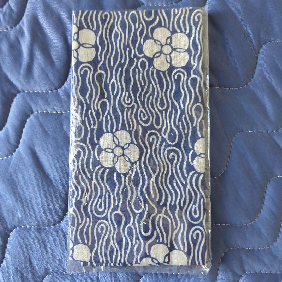 古田織部好み裂文 織部緞子 バッグ 数寄屋袋 手拭い