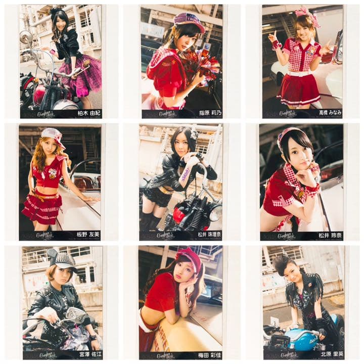 AKB48★ギンガムチェック★劇場盤★生写真★ブロマイド★9点セット AKB48☆ギンガムチェック☆劇場盤☆生写真☆ブロマイド☆9点セットの