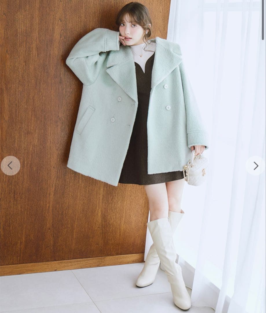 新品未使用】25AW LILLIAN CARAT シャギーミドルコート完売品 - メルカリ