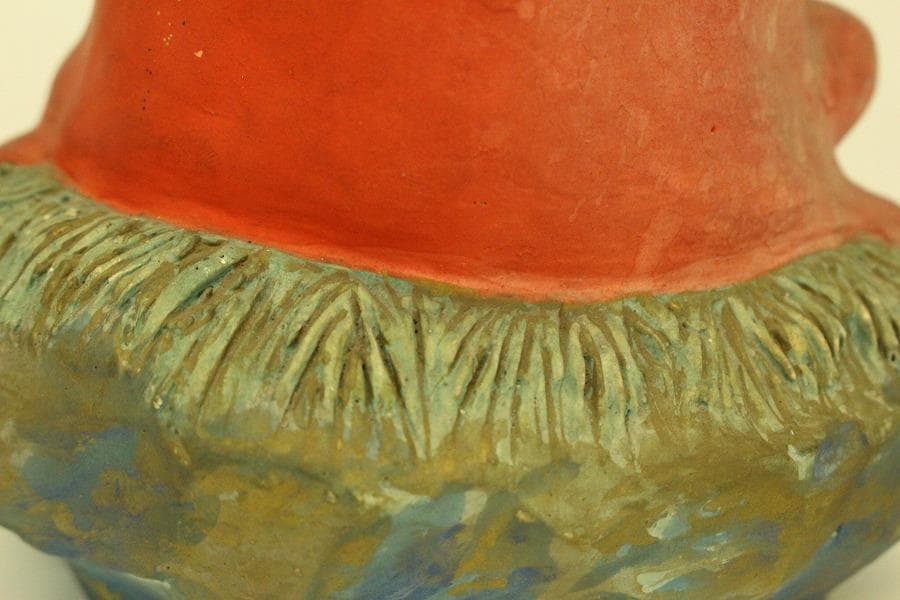 伏見 郷土人形 達磨 在銘 伏見いなり 道八作(ZE464) - メルカリ