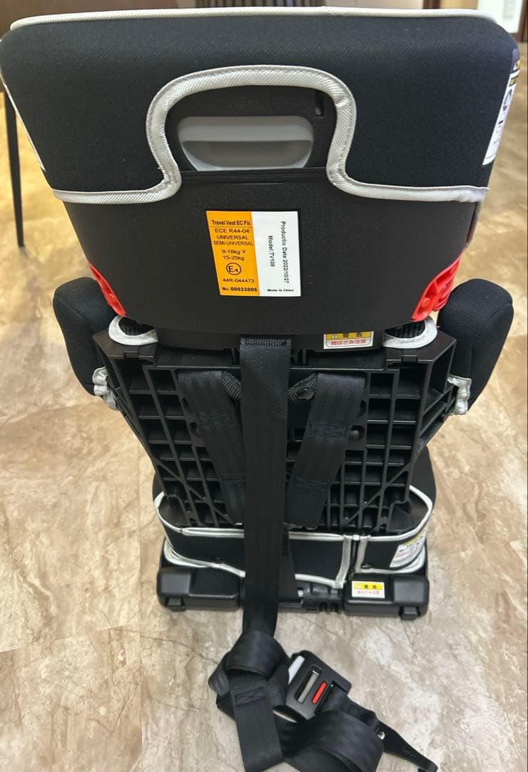 ほぼ未使用】日本育児 トラベルベストECFix ISOFIX 9-25kg - メルカリ