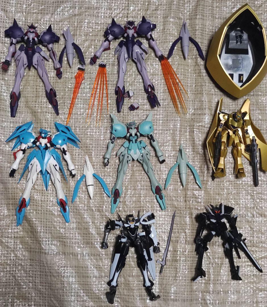 ROBOT魂+ガンプラ等ダブルオー関連80体以上含む☆ジンクスシリーズ50体