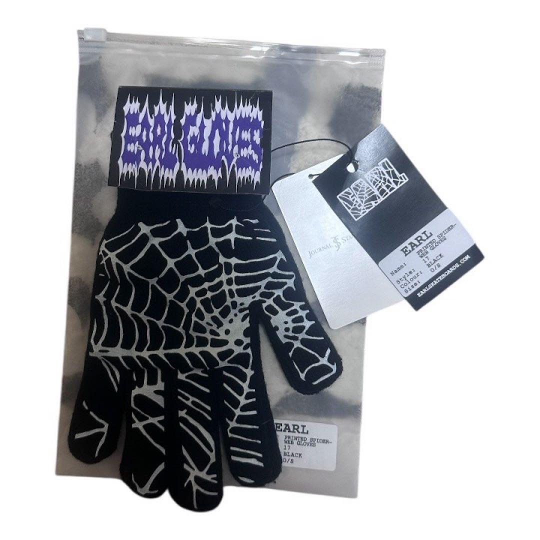 Earl skateboards PRINTED SPIDER-GLOVES