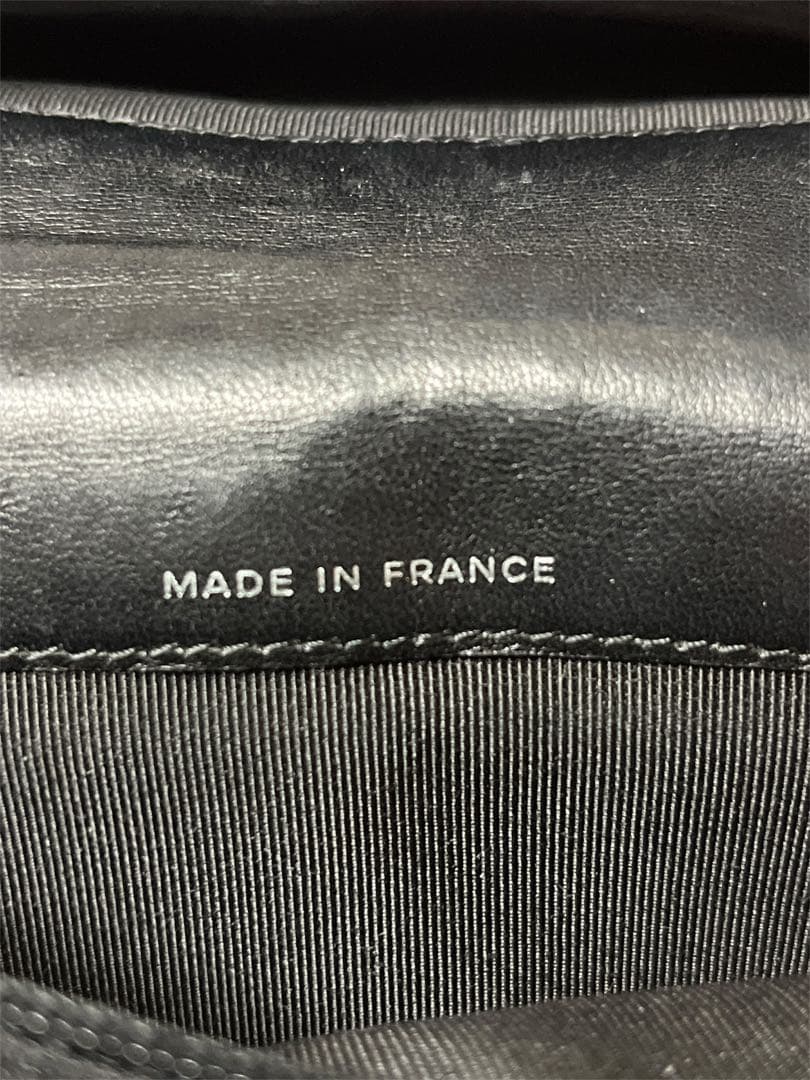 CHANEL シャネル パッチワーク 二つ折り長財布 ブラック ココマーク