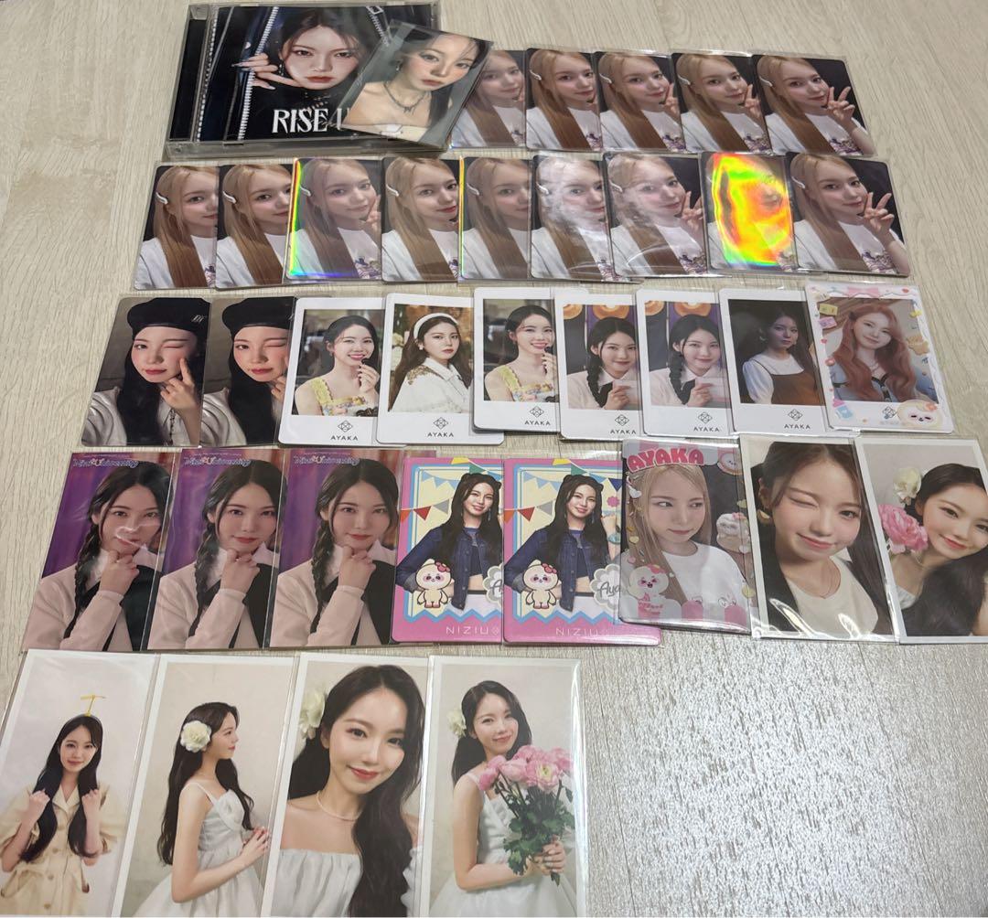 NiziU アヤカ トレカまとめ売り NiziU アヤカ トレカ まとめ売り 会場限定 ラキドロ - メルカリ
