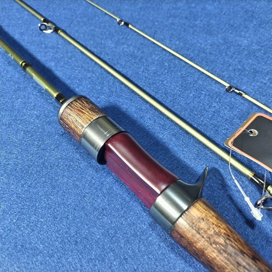 軽量マルチピースロッド 1.39m 4.6ft ベイト 3ピース トラウト 渓流