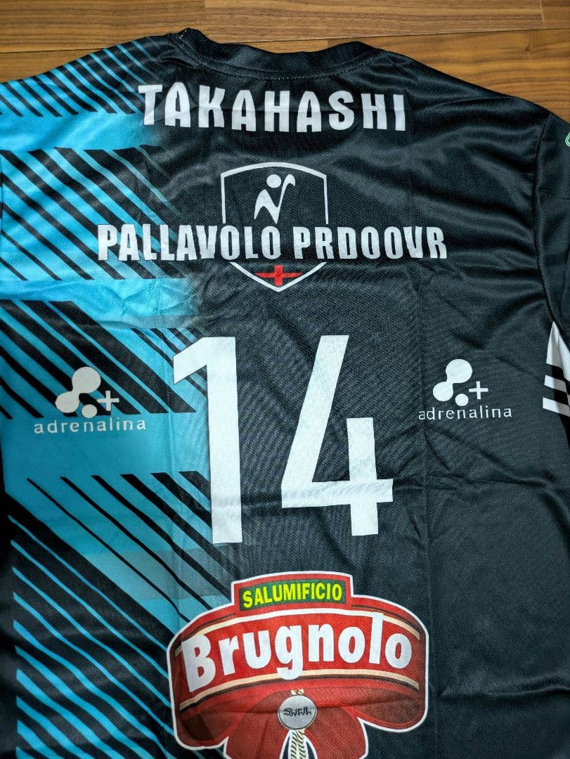 ☆イタリア セリエA パドヴァ ユニフォーム ゲームシャツ 髙橋藍