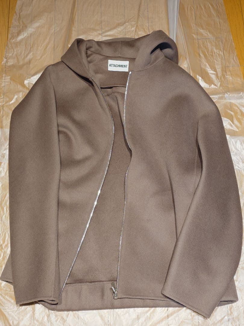 ジャケット・アウター W/CA DOUBLE FACE BEABER HOODED COAT ATTACHMENT（アタッチメント）の「W/CA ダブル フェイス ビーバー