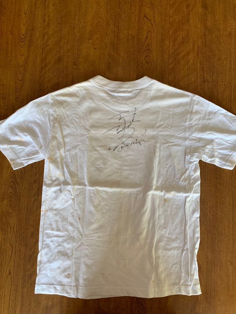 ＂poichi＂1994年 森保一 直筆サイン入り150キッズTシャツ