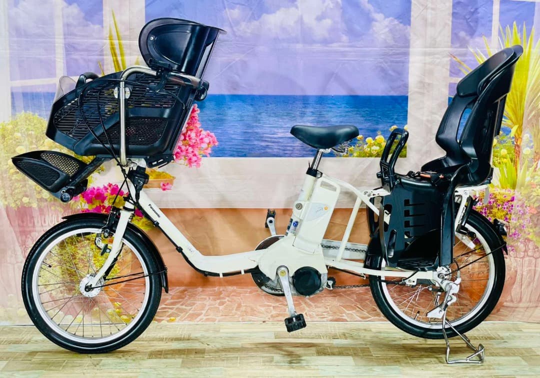 ヤマハパスキス⭐️人気モデル！子供乗せ電動アシスト自転車Y2687