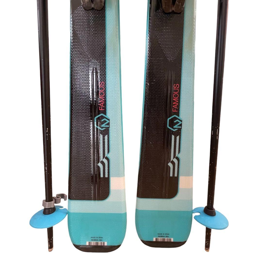 美品 ロシニョール ROSSIGNOL FAMOUS2 156㎝ ストック付 - メルカリ