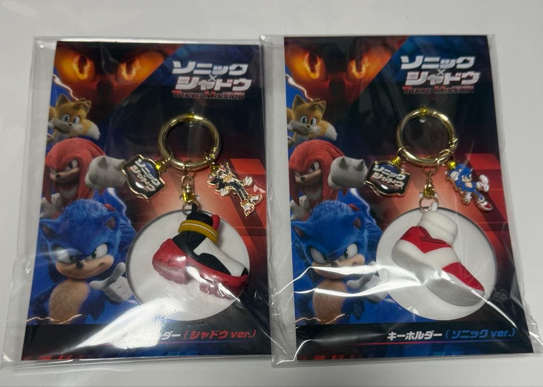 ソニック×シャドウ TOKYO MISSION キーホルダー ソニック シャドウ