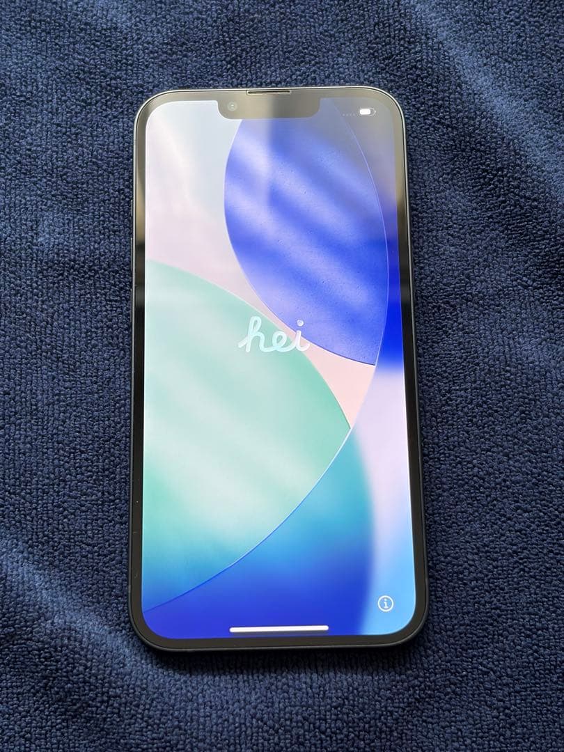 【美品】iPhone 13 128GB ミッドナイト 残充電83% iPhone 13 128GB ミッドナイト MLNC3J/A SIMフリー【即日発送】【土日