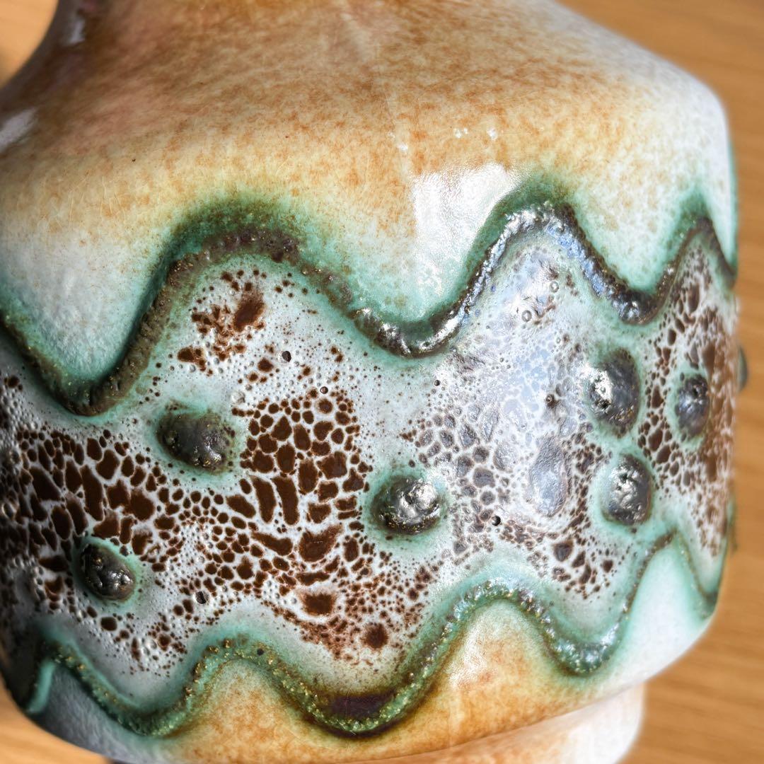 東ドイツ Haldenslebenの花瓶】ミッドセンチュリー 350 - メルカリ