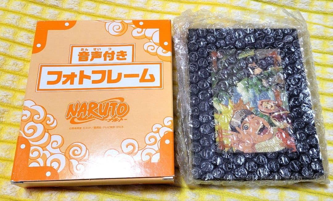 NARUTO 音声付き フォトフレーム 希少 NARUTO 音声付き フォトフレーム 希少