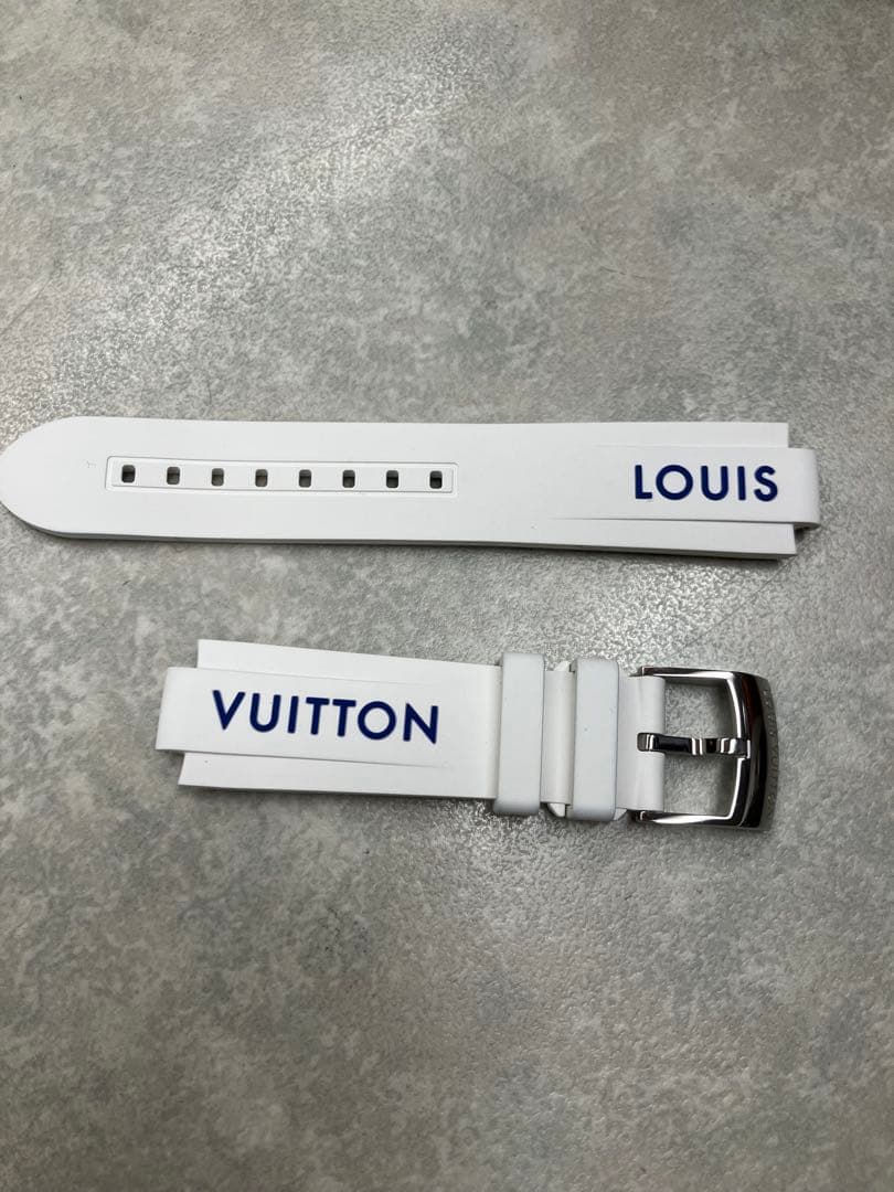 LOUIS VUITTON ホワイトラバーベルト - メルカリ