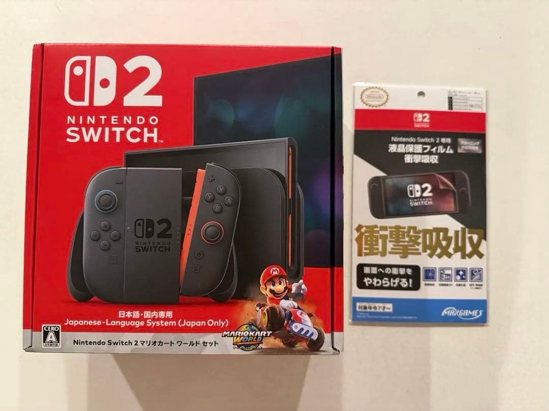 Nintendo Switch 2マリオカートセット　ニンテンドースイッチ2本体 楽天ブックス: 【セット商品】Nintendo Switch 2（日本語・国内専用