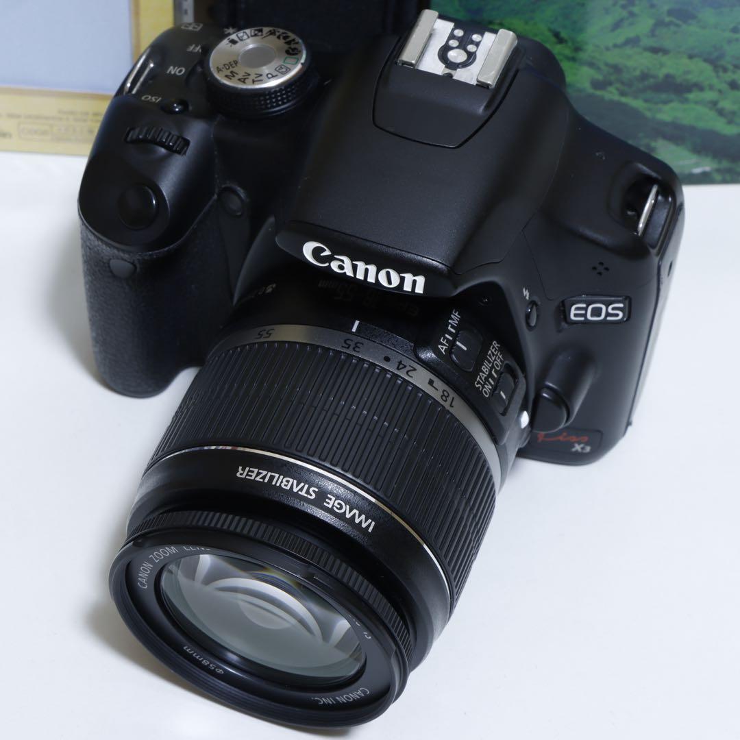 ☆スマホ送れる一眼レフ☆動画&高機能☆ キャノン EOS Kiss X3IS♪