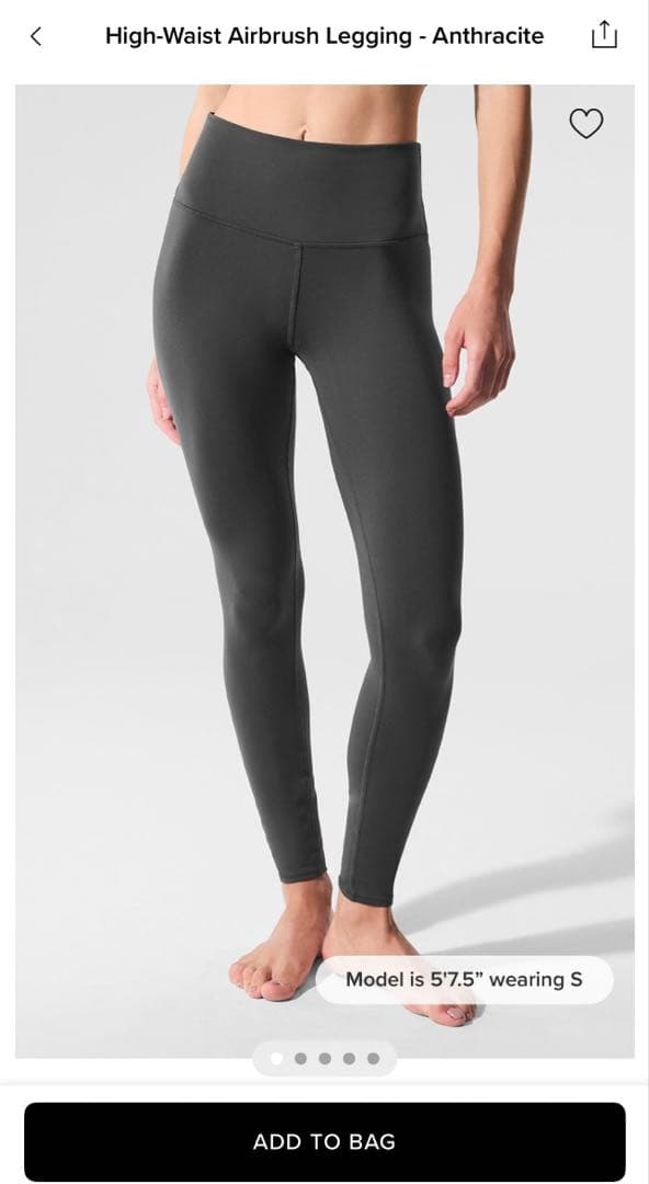 パンツ ALO yoga high-waist airbrush legging High-Waist Airbrush Legging - Black | ALO