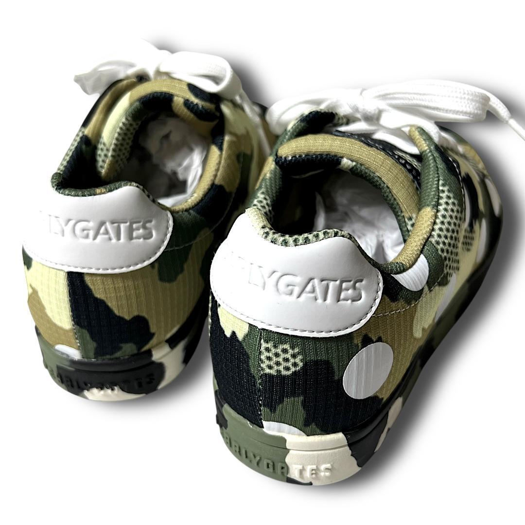 23cm パーリーゲイツ CAMO×ロゴ スパイク ゴルフシューズ - メルカリ