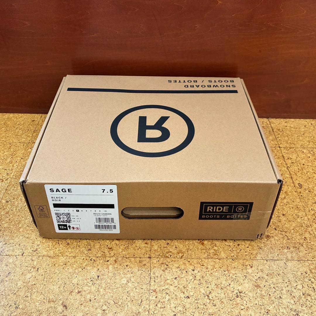 RIDE SAGE 2026 BOA スノーボードブーツ 24.5cm