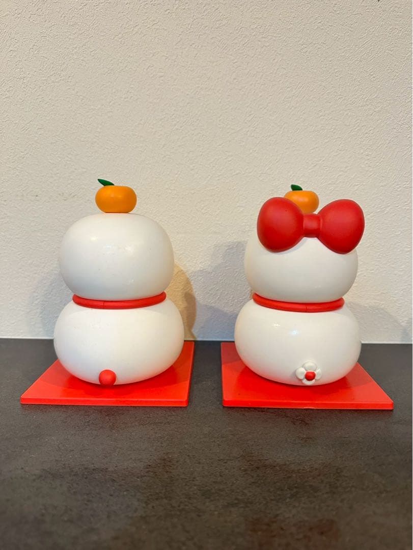 郵便局限定 ドラえもん ドラミちゃん 鏡餅フィギュアセット 大