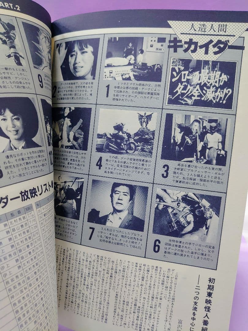 人造人間 キカイダー 伴大介 直筆サイン色紙 & 宇宙船 Vol.6 1981