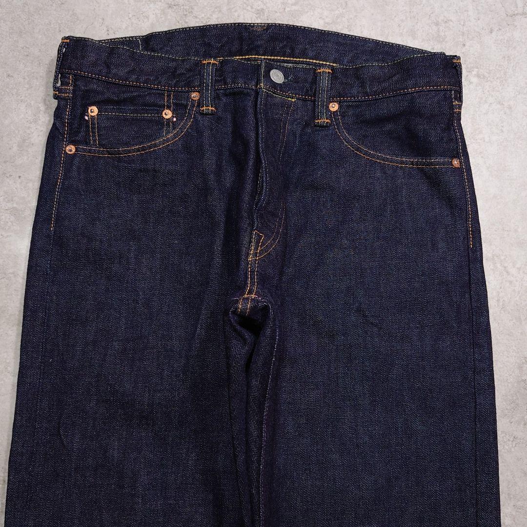 桃太郎ジーンズ 15.7oz 特濃インディゴ 出陣スリムストレート W34