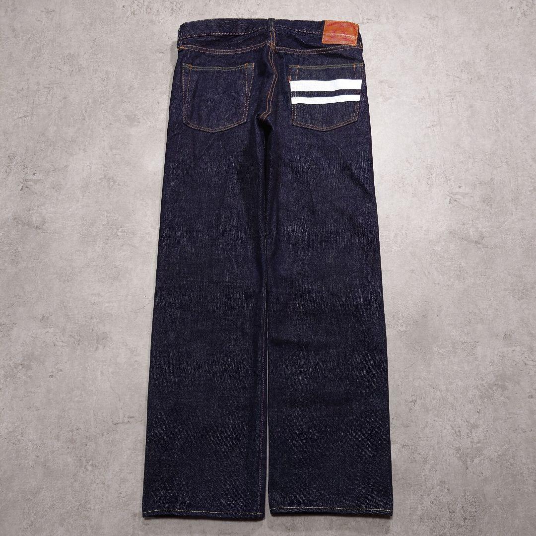 桃太郎ジーンズ 15.7oz 特濃インディゴ 出陣スリムストレート W34